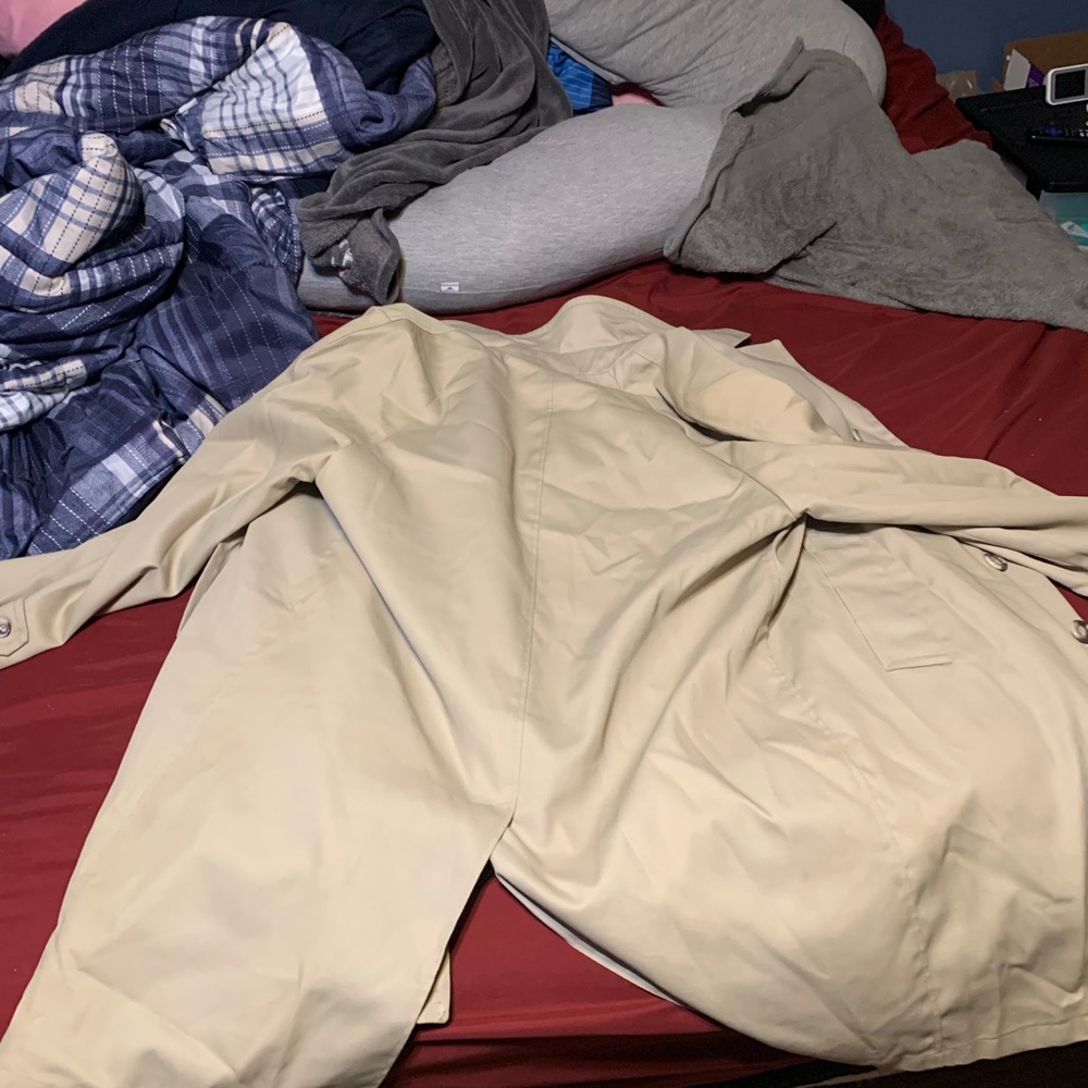 Sears Men's Beige Trench Coat